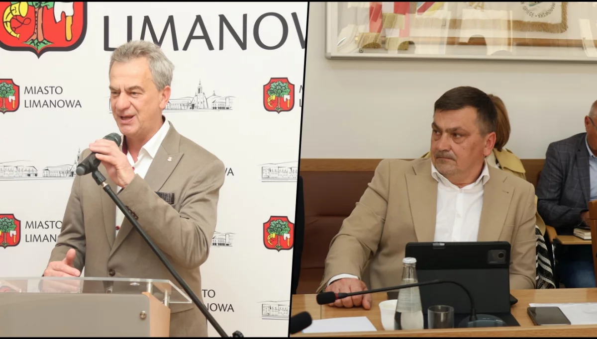 Mieczysław Uryga i Dariusz Mrożek/fot.: arch. UM Limanowa