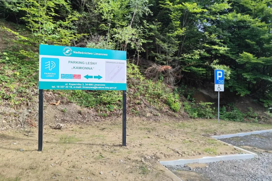 Nowy parking leśny dostępny dla turystów - zdjęcie 2