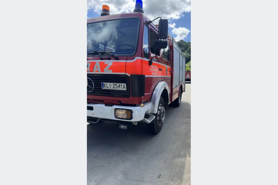 Pożar skrzynki elektrycznej  - zdjęcie 3