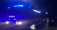 Samochód wypadł z drogi i dachował - zdjęcie 3