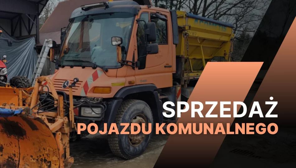 Sprzedaż pojazdu komunalnego DAIMLER BENZ UNIMOG 405/12 - zdjęcie 1