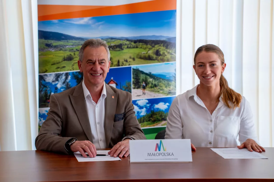 Klaudia Zwolińska ambasadorką kampanii promującej Gorce i Beskid Wyspowy - zdjęcie 2