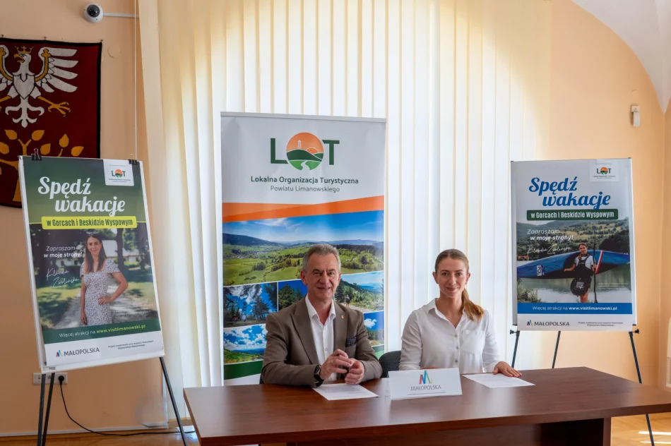 Klaudia Zwolińska ambasadorką kampanii promującej Gorce i Beskid Wyspowy - zdjęcie 3