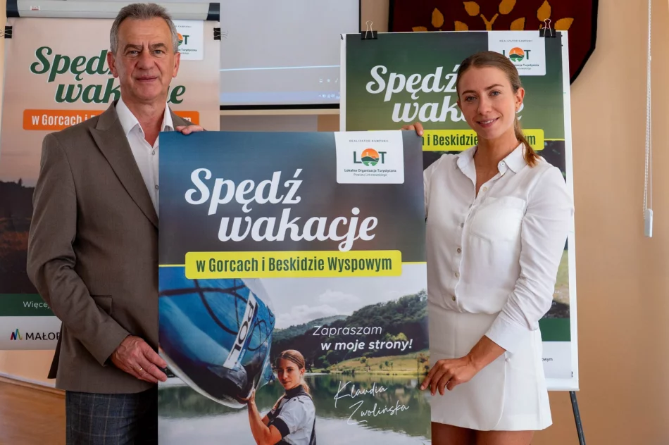 Klaudia Zwolińska ambasadorką kampanii promującej Gorce i Beskid Wyspowy - zdjęcie 4