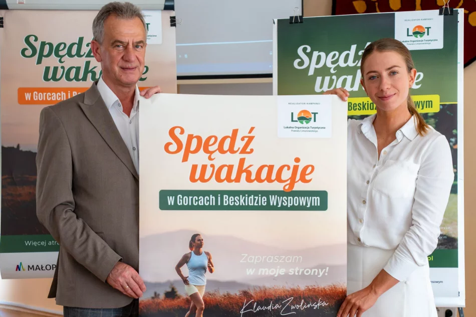 Klaudia Zwolińska ambasadorką kampanii promującej Gorce i Beskid Wyspowy - zdjęcie 5
