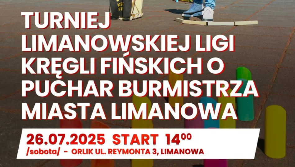 Limanowska Liga Kręgli Fińskich o puchar Burmistrza Miasta Limanowa - zdjęcie 1