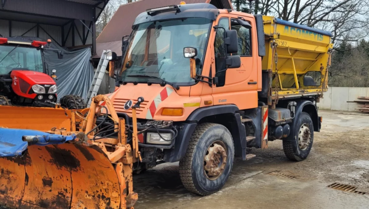 Unimog na sprzedaż/fot.: UG Limanowa