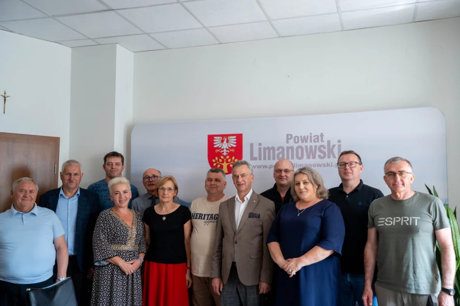 Delegacje z powiatów partnerskich z wizytą - zdjęcie 6