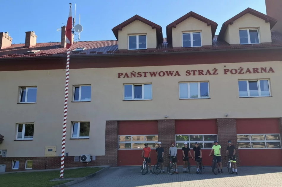 Nasi strażacy znów pojechali rowerami na Jasną Górę - zdjęcie 10