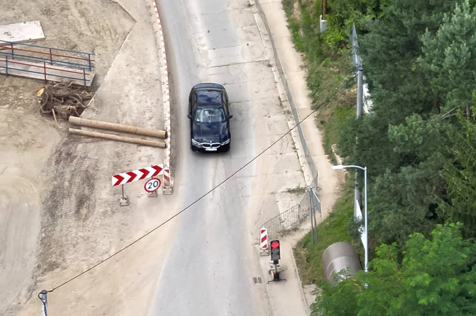 Dron policyjny ujawnił 9 wykroczeń na drogach Limanowszczyzny - zdjęcie 3