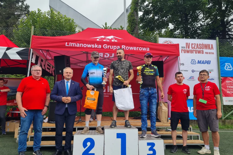 “Rowerowa czasówka” rozegrana mimo deszczu - zdjęcie 14