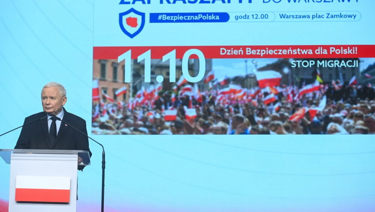Prezes PiS wzywa do udziału w manifestacji przeciwko nielegalnej migracji