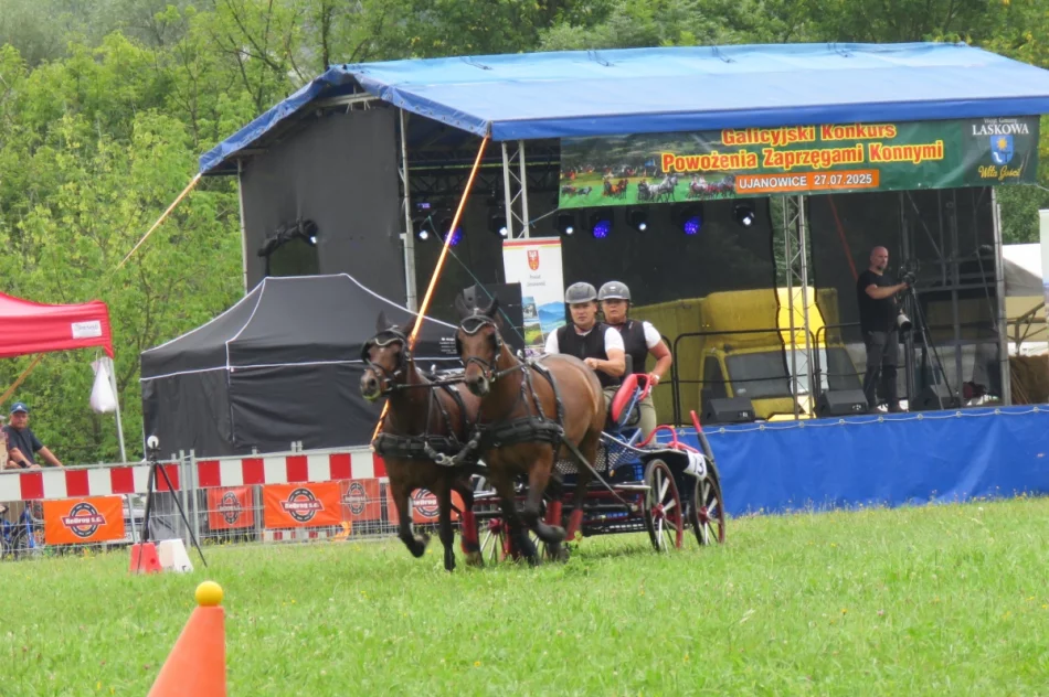 35 zaprzęgów w galicyjskim konkursie powożenia (ZDJĘCIA) - zdjęcie 16