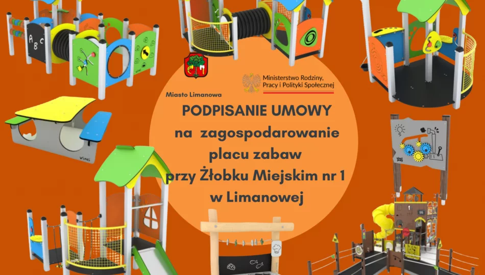 Nowy plac zabaw dla Żłobka Miejskiego nr 1 dzięki programowi „Aktywne Place Zabaw” - zdjęcie 1