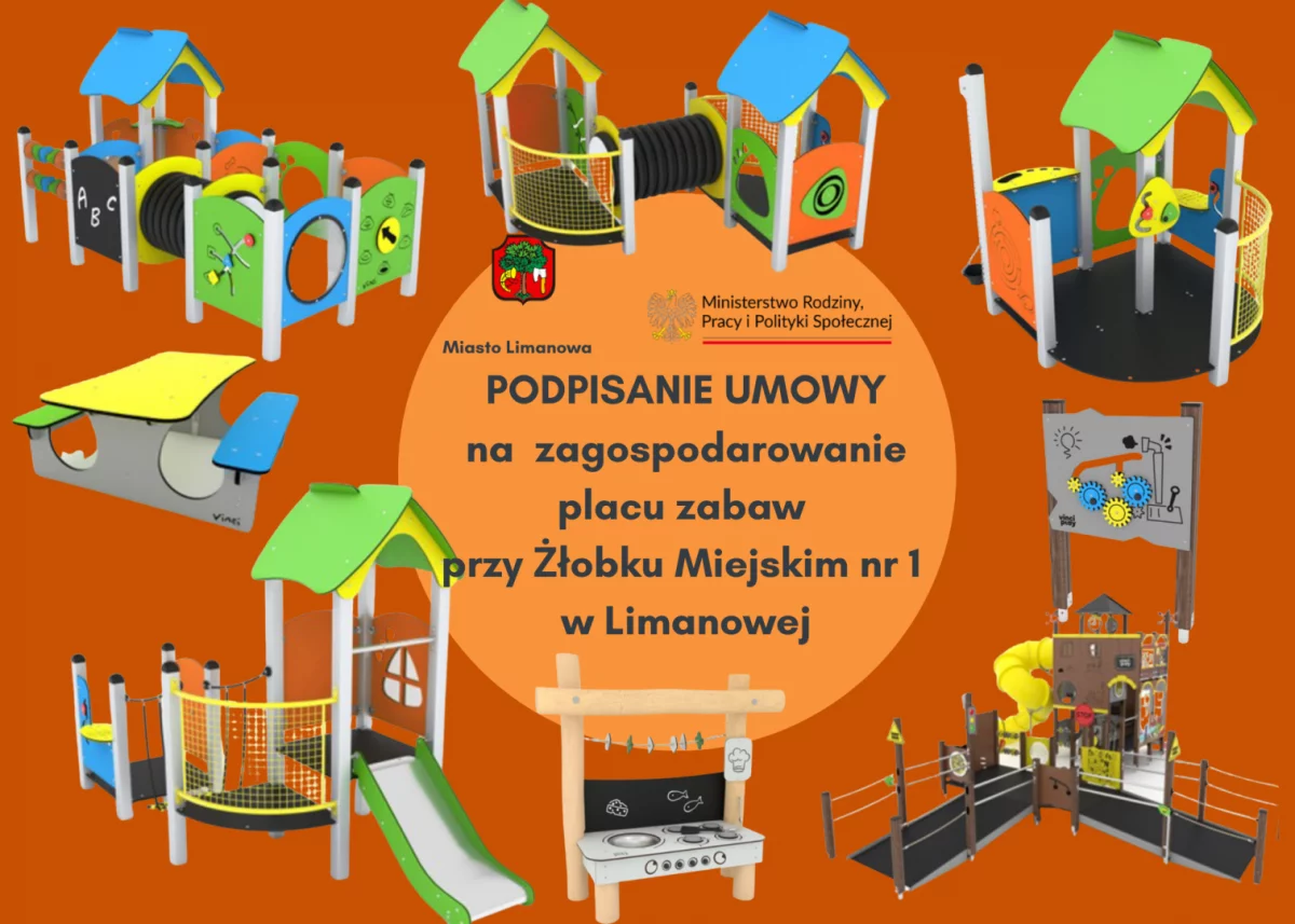 Nowy plac zabaw dla Żłobka Miejskiego nr 1 dzięki programowi „Aktywne Place Zabaw”
