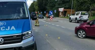 Zderzenie samochodu i motocykla na DK 28 - zdjęcie 2