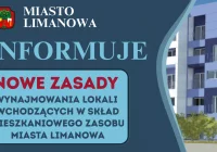 Nowe zasady wynajmowania lokali wchodzących w skład mieszkaniowego zasobu Miasta Limanowa! - zdjęcie główne
