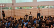 Marcin Janusz na wspólnym treningu z siatkarkami MKS Limanowa! - zdjęcie 3