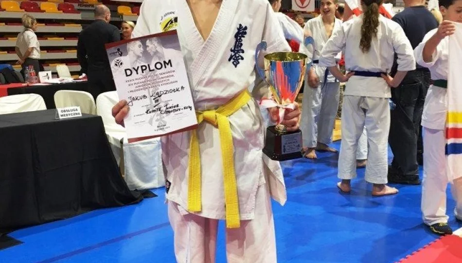 Jakub Kądziołka brązowym medalistą Pucharu Polski Karate Kyokushin - zdjęcie 1