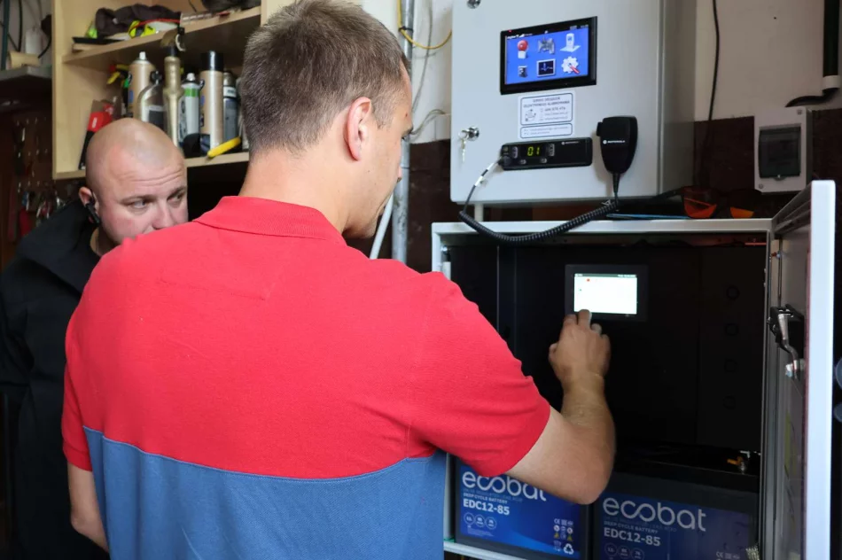 Dokonano odbioru technicznego systemu ostrzegania i alarmowania w OSP Łososina Górna - zdjęcie 12