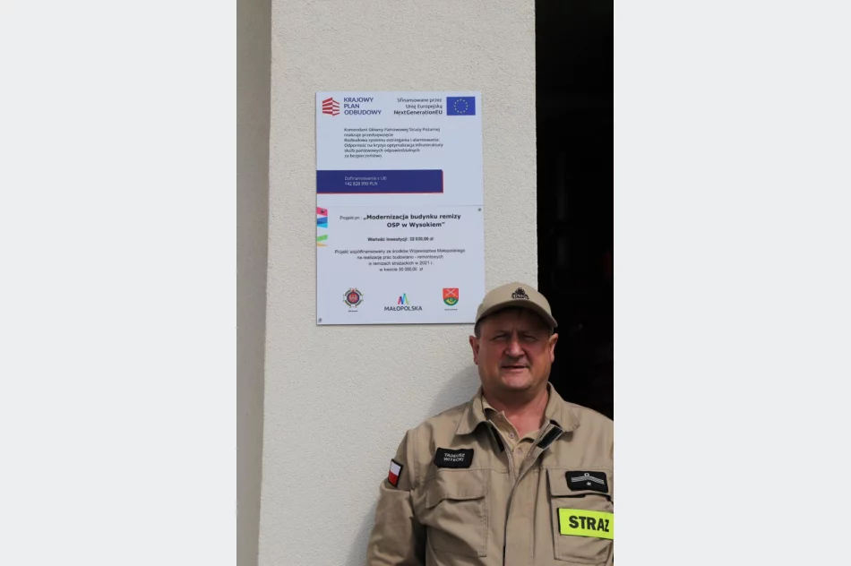 OSP Wysokie z nową syreną alarmową - zdjęcie 14