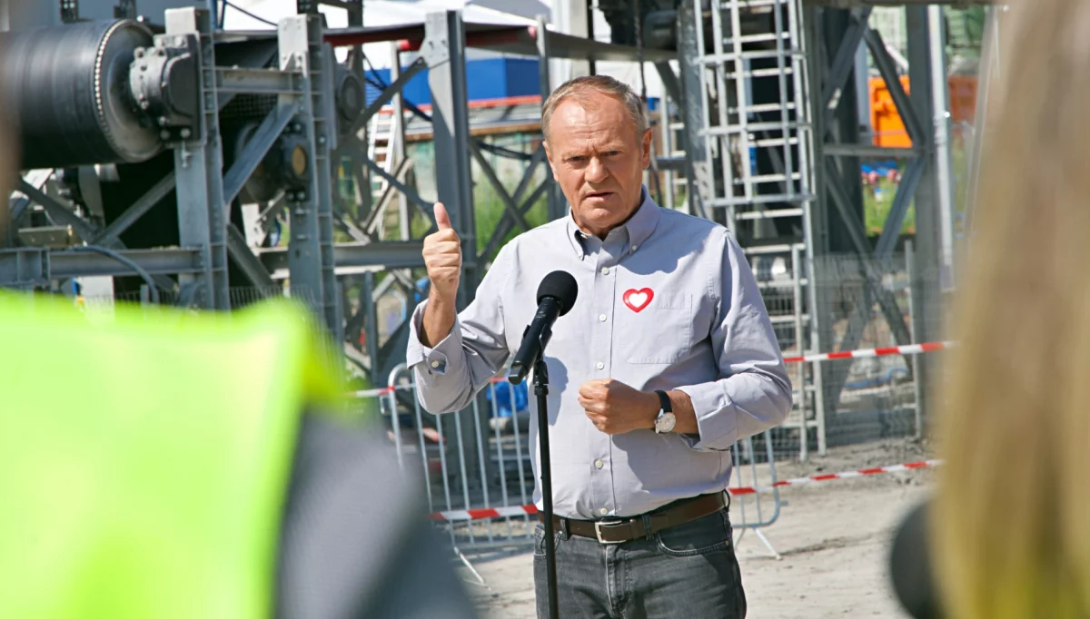 Donald Tusk na Limanowszczyźnie: "To nasza kolej"