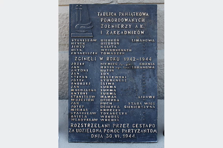 10 sierpnia odbędzie XXI Spacer Historyczny po Limanowej „Żołnierze, partyzanci, więźniowie niemieckich obozów koncentracyjnych i sowieckich łagrów oraz ofiary egzekucji” - zdjęcie 3