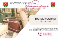 Zbliża się drugi termin wywozu odpadów wielkogabarytowych! - zdjęcie główne