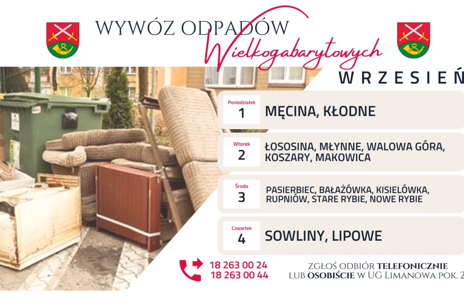 Zbliża się drugi termin wywozu odpadów wielkogabarytowych! - zdjęcie 2