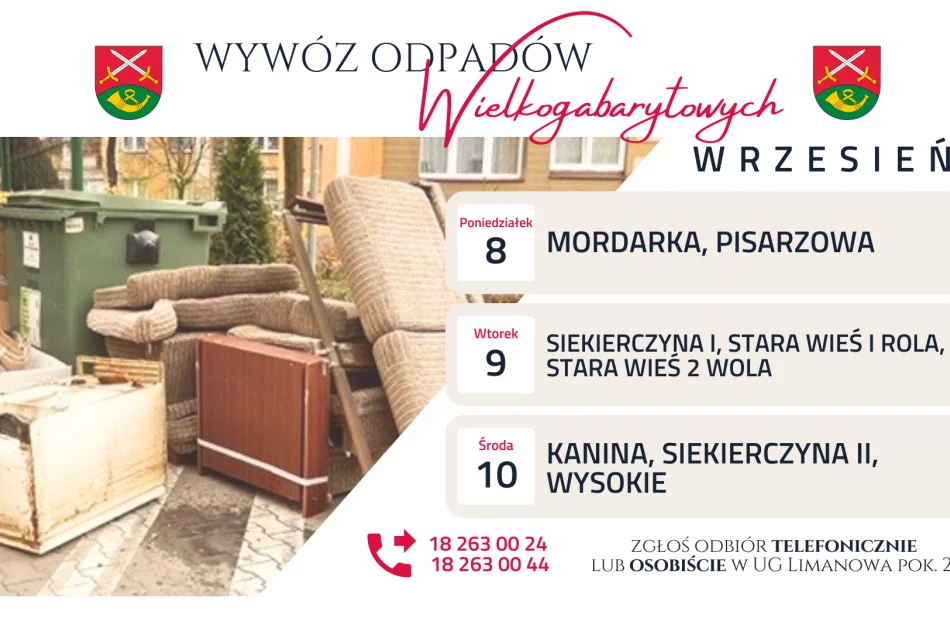 Zbliża się drugi termin wywozu odpadów wielkogabarytowych! - zdjęcie 3