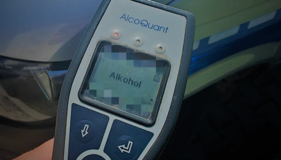 Nie zatrzymał się na „stopie” – miał 1,7 promila alkoholu - zdjęcie 1