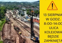 W środę 13 sierpnia w godz. 8:00 – 14:00 ul. Kolejowa będzie zamknięta - zdjęcie główne