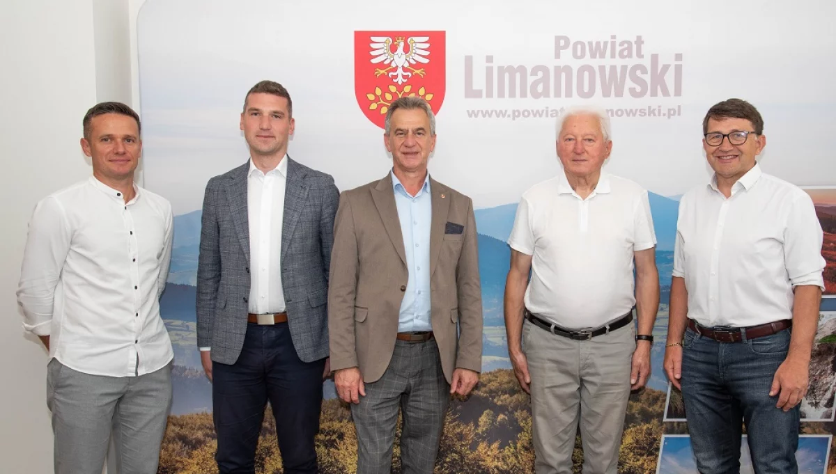 LPPN szykuje się do jubileuszu. Spotkanie z limanowskim starostą.