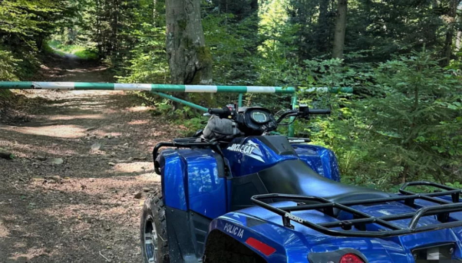 Wspólne patrole policji i strażników parku - zdjęcie 1