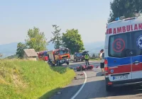 Wypadek z udziałem motocykla - zdjęcie główne