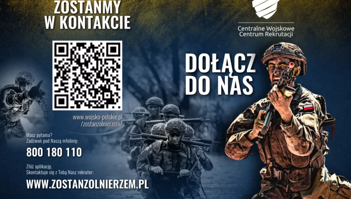 Wojskowe Centrum Rekrutacji zachęca do odbycia szkolenia Dobrowolnej Zasadniczej Służby Wojskowej