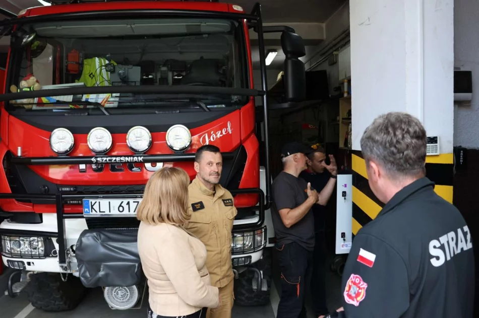 Nowy system ostrzegania i alarmowania w remizie - zdjęcie 15