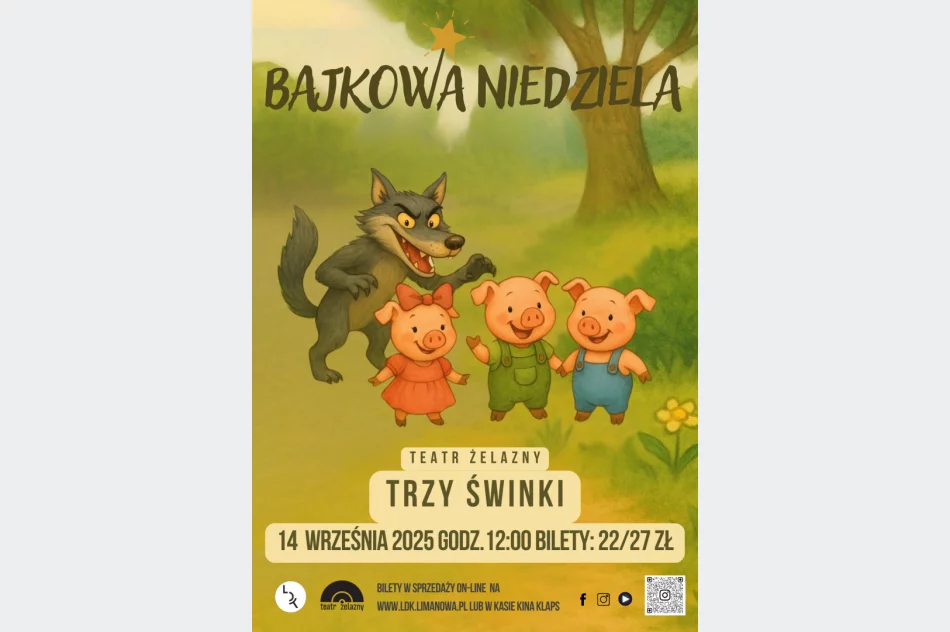 Nowa wersja znanej historii – Bajkowa Niedziela z „Trzema Świnkami”! - zdjęcie 2