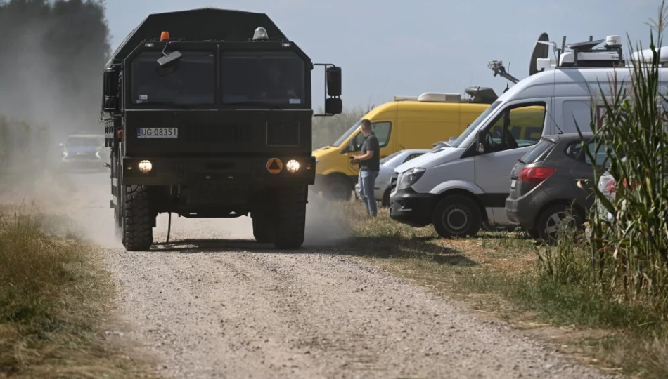 Źródło MON: dron wojskowy bez głowicy, najprawdopodobniej tzw. wabik - zdjęcie 1