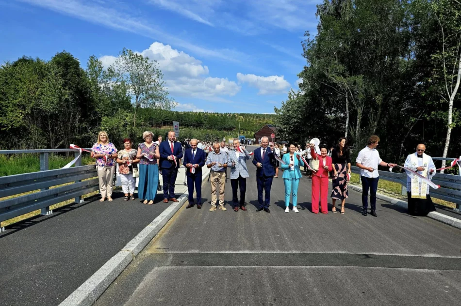 Otwarto nowy most i rozegrano turniej sołectw - zdjęcie 4