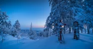 Mroźna noc - ostrzeżenie IMiGW. Zdjęcia: mroźny poranek na Mogielicy - zdjęcie 2