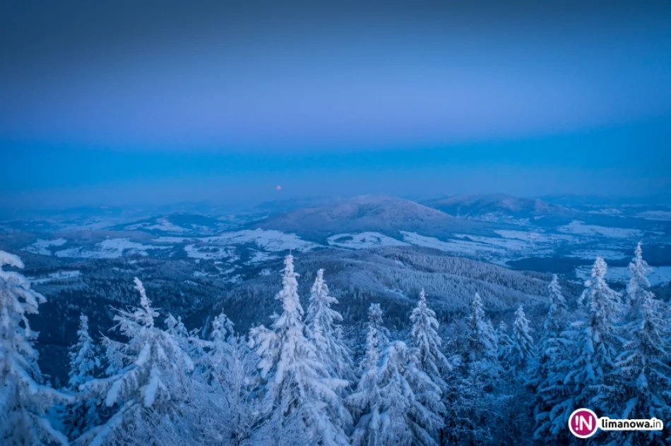 Mroźny poranek na Mogielicy - zdjęcie 3