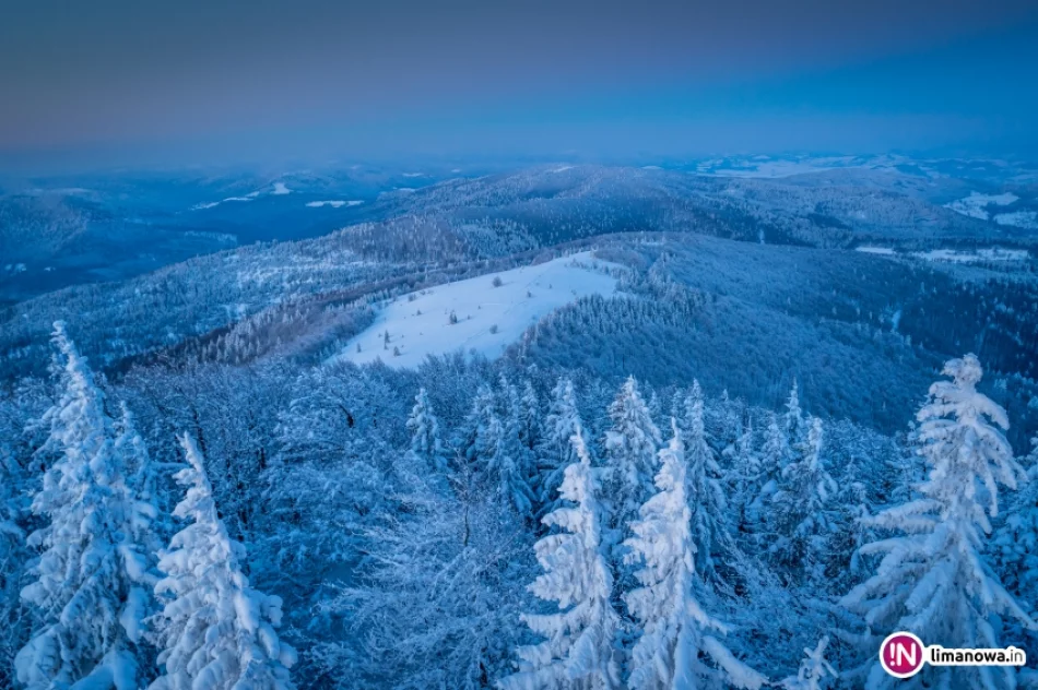 Mroźny poranek na Mogielicy - zdjęcie 6