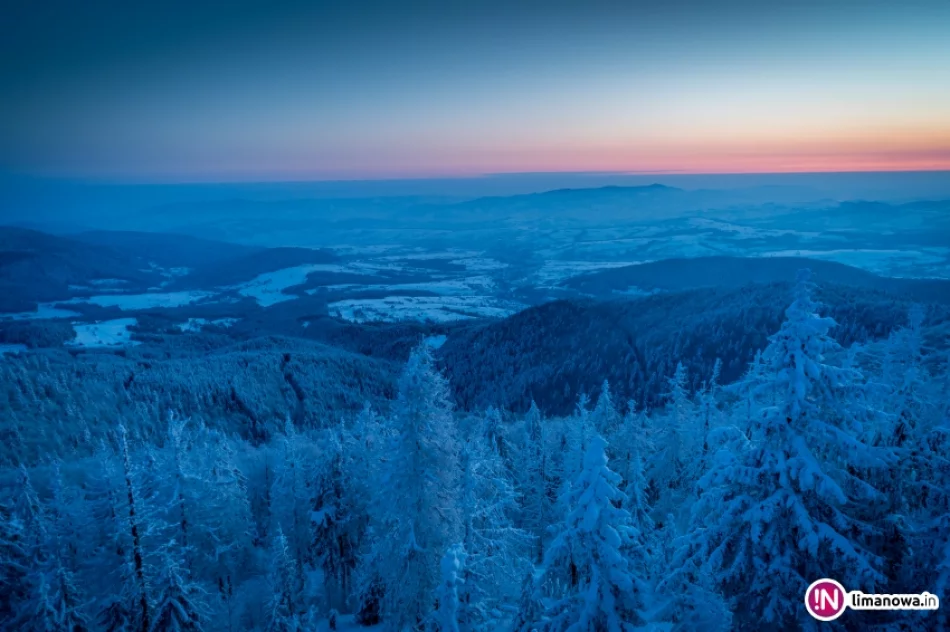 Mroźny poranek na Mogielicy - zdjęcie 7