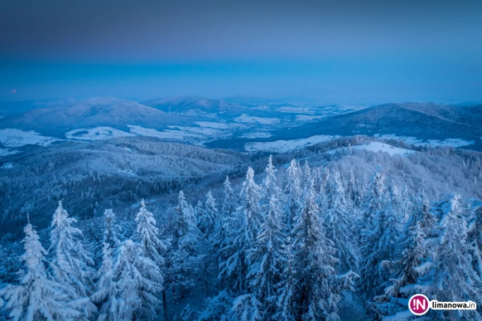 Mroźny poranek na Mogielicy - zdjęcie 8
