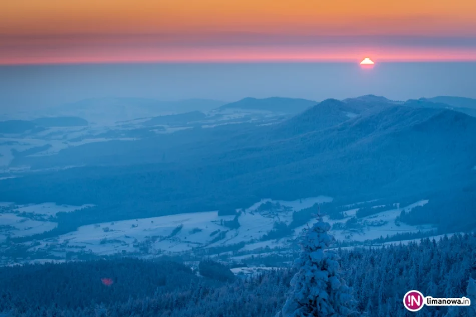 Mroźny poranek na Mogielicy - zdjęcie 14