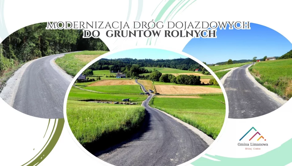 Modernizacja dróg dojazdowych do gruntów rolnych w Męcinie Pisarzowej i Rupniowie - zdjęcie 1