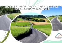 Modernizacja dróg dojazdowych do gruntów rolnych w Męcinie Pisarzowej i Rupniowie - zdjęcie główne