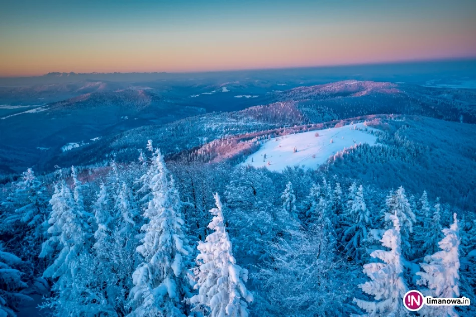 Mroźny poranek na Mogielicy - zdjęcie 19