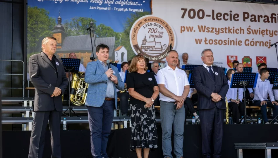 700-lecie parafii pw. Wszystkich Świętych w Łososinie Górnej - zdjęcie 1